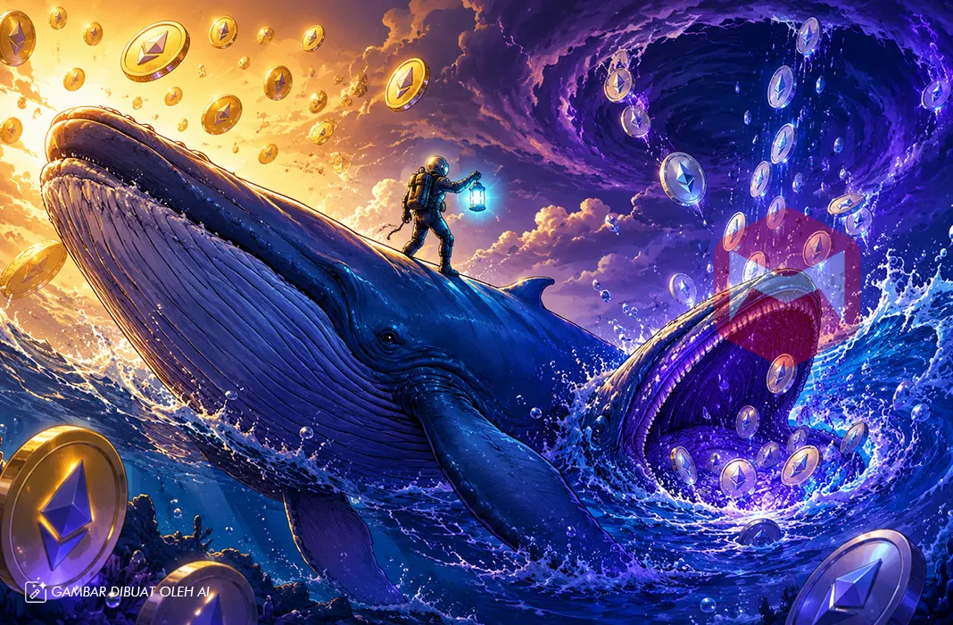 Ilustrasi: Strategi Cerdas Investor Paus Ethereum: Jual di Puncak dan Beli Kembali Saat Koreksi Pasar