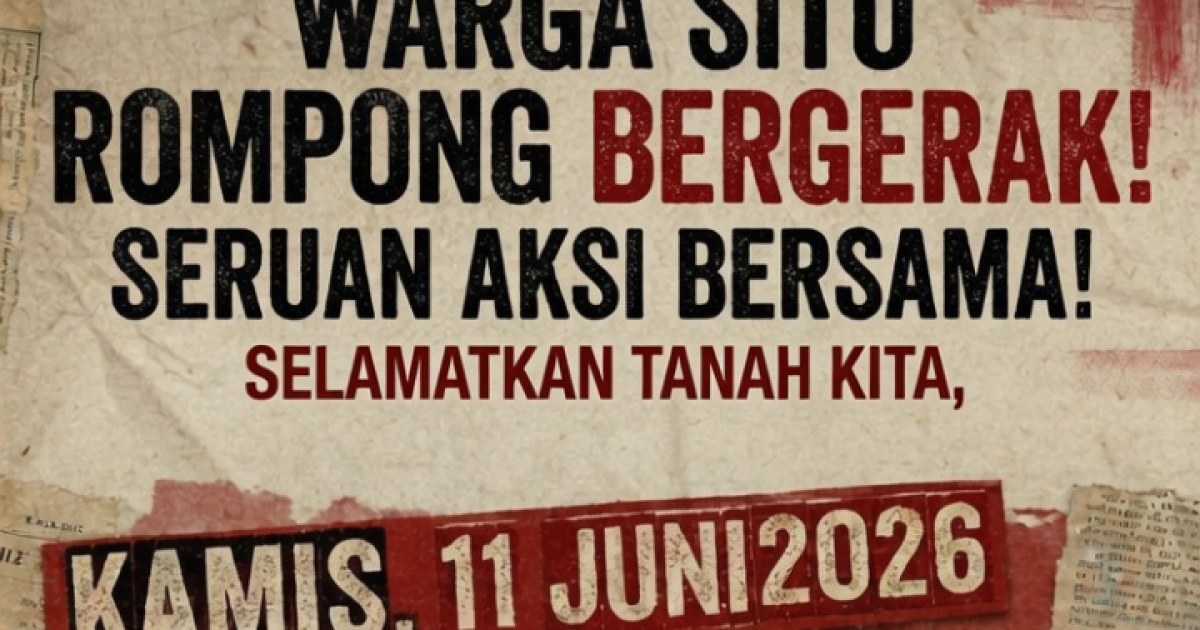Ratusan Keluarga di Situ Rompong Siap Geruduk Kejari Tangsel Protes Klaim Sertifikat Lahan