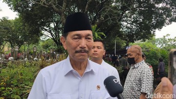 Foto: Ketua Dewan Ekonomi Nasional (DEN) Luhut Binsar Pandjaitan (Eva/detikcom).