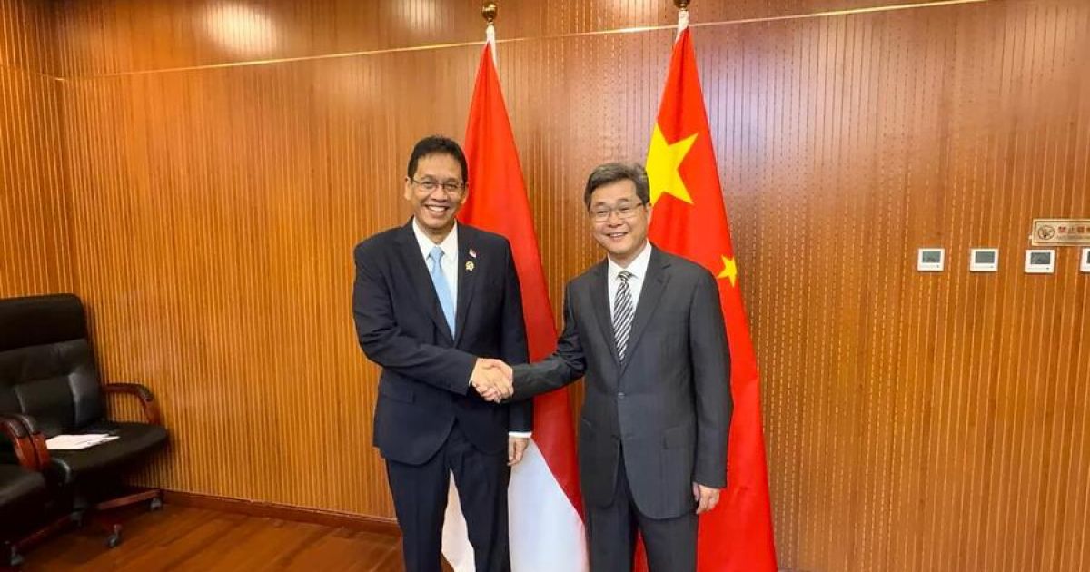 Purbaya dan Menkeu china ( foto. Bloomberg)