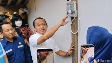 Menteri ESDM Bahlil Lahadalia.Foto: Rinto Heksantoro/detikJateng
