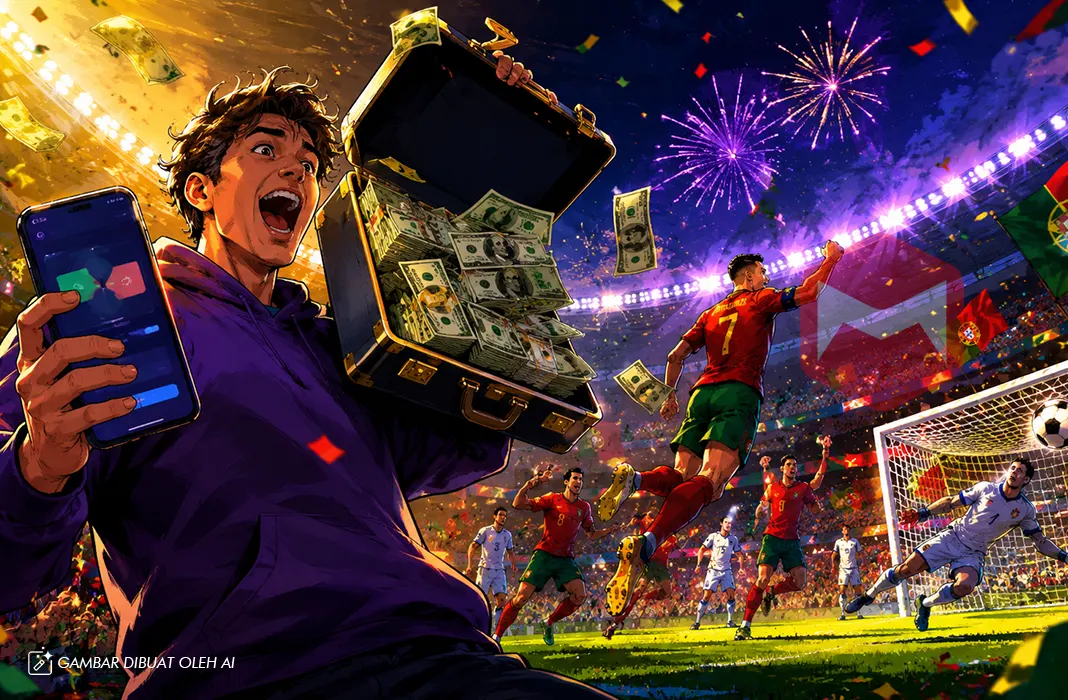 Analisis Pasar Prediksi Kripto Berbuah Manis: Kisah Trader Untung Miliaran dari Hasil Laga Portugal di Kualifikasi Piala Dunia 2026