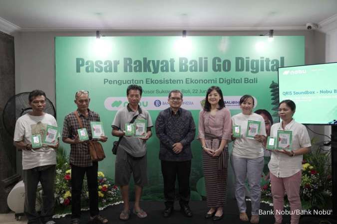 Akselerasi Inklusi Keuangan: Nobu Bank Gencarkan QRIS Berdering Gratis untuk Pedagang Pasar Rakyat