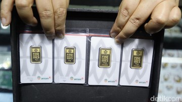 Stabilitas Harga Emas Antam Hari Ini Setelah Melonjak Signifikan Akhir Pekan