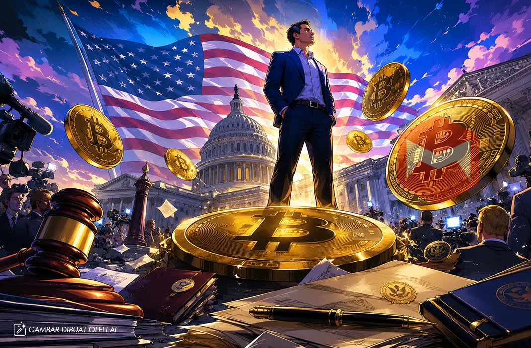Ilustrasi: Dampak Kripto pada Kebijakan Publik Amerika Serikat: Bitcoin Kini Jadi Pertimbangan Legislatif