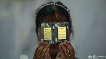 Harga Emas Antam Terus Tertekan, Investor Waspadai Tren Pelemahan Jangka Pendek