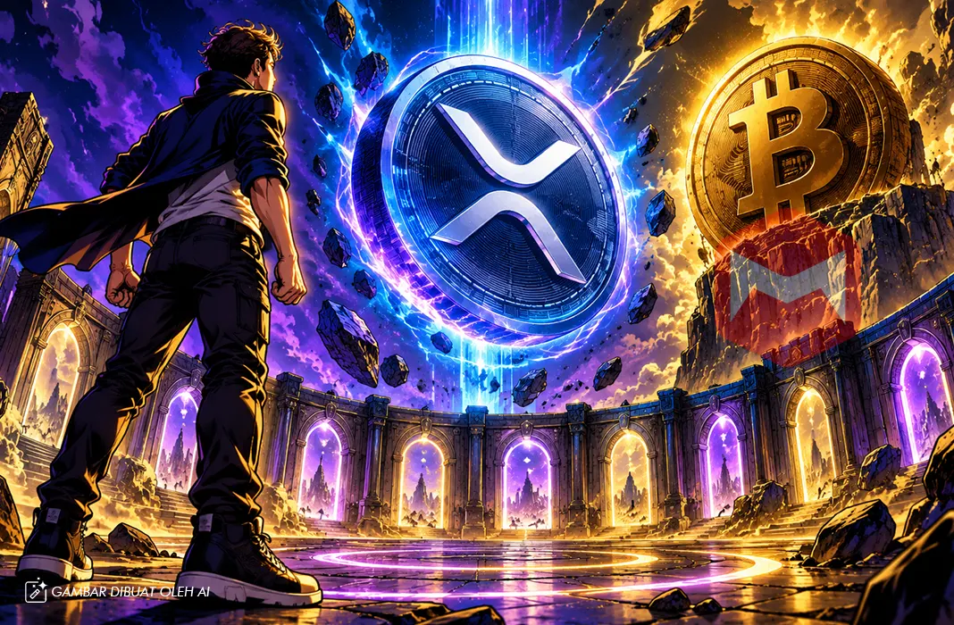 Ilustrasi: Pola Historis 9 Tahun Muncul, Potensi Reli XRP Terhadap Bitcoin Semakin Terang