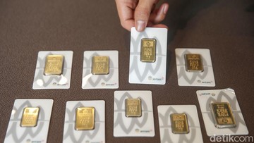 Emas Antam Kembali Menguat, Harga Jual Naik Rp 20.000 per Gram