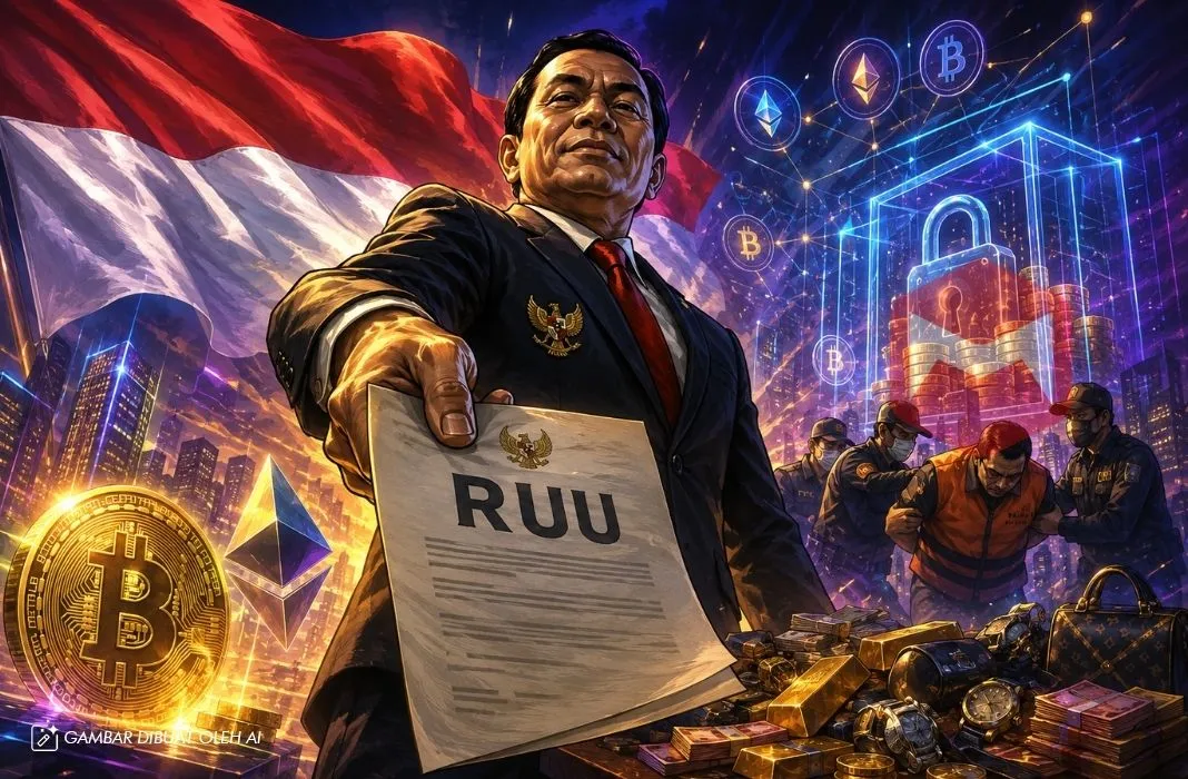 RUU Perampasan Aset Baru Mengemuka, Bagaimana Nasib Aset Kripto di Indonesia?