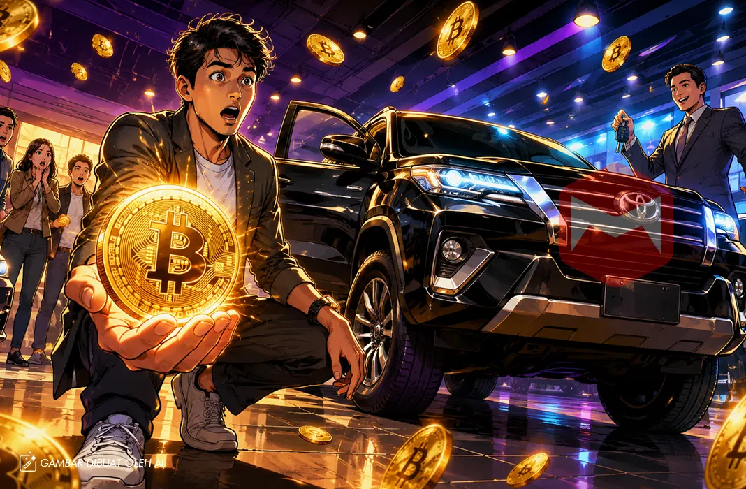 Volatilitas Bitcoin Ubah Nilai Tukar Fortuner Bekas: Berapa BTC untuk Satu SUV?